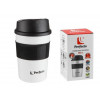 Термокружка для кофе, 380 мл, нержавеющая сталь,white, PERFECTO LINEA