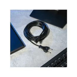 Шнур сетевой 1,8м кабель 2x0,5 мм2 REXANT