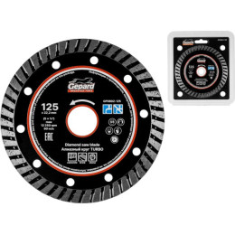 Алмазный круг 125х22 мм универс. Turbo GEPARD