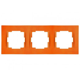 Рамка 3-ая горизонтальная оранжевая, RITA, MUTLUSAN
