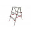 Лестница-стремянка алюм. двухсторонняя 66 см 3 ступ. 2,6кг PRO STARTUL (ST9941-03)