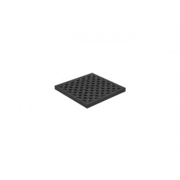 Решетка пластиковая усиленная к дождеприемнику (черный), Ecoteck, РБ