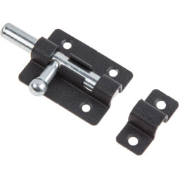 Шпингалет 40 мм, черный STARFIX