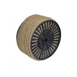 Веревка льняная крученая 6 мм 200 м STARFIX