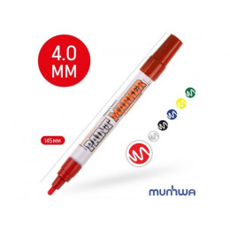 Маркер-краска промышленный красный MUNHWA INDUSTRIAL