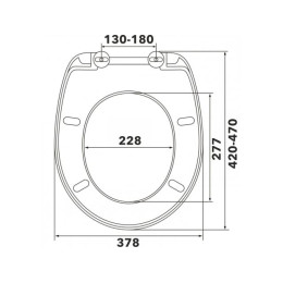 Сиденье для унитаза Идея, AV Engineering