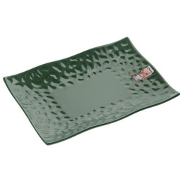 Блюдо керамическое, 27.5х20 см, серия ASIAN, зеленое, PERFECTO LINEA