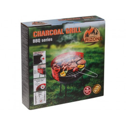 Гриль угольный разборный 35x35x56 см, BBQ, ARIZONE