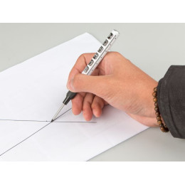 Маркер перманентный с удлин. наконеч. 1мм черный EXPERT STARTUL (SE3220-01)