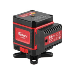 Нивелир лазерный WORTEX LL 0330-1 в чем. + аксессуары 3х360°, до 25 м, +/- 0.3 мм/м, зеленый