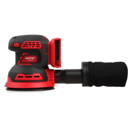 Аккум. эксцентриковая шлифмашина WORTEX COS 1218 E в кор. ALL1 XLT SOLO в кор. БЕСЩЁТ., 18В, 125 мм,