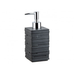 Диспенсер (дозатор) для мыла WEATHERED SAND, черный, PERFECTO LINEA