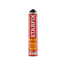 Пена монтажная профессиональная всесезонная STARFIX Foam Pro 65 (850мл)