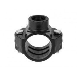 Хомут ПЭ 50 х 3/4" вн., AV Engineering