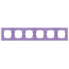 Рамка 6-ая горизонтальная пурпурная, RITA, MUTLUSAN