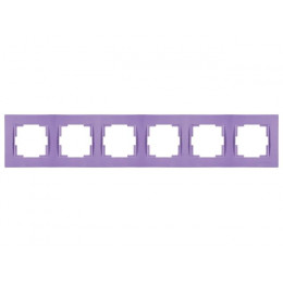 Рамка 6-ая горизонтальная пурпурная, RITA, MUTLUSAN