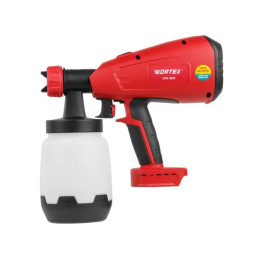 Аккум. краскораспылитель WORTEX CPS 1810 в кор. ALL1 XLT SOLO 18В, 700 мл/мин, 1 л бак