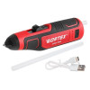 Аккум. клеевой пистолет WORTEX CGG 1104 в кор. 4В, 7.2 мм