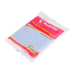 Салфетки универсальные, 3 шт., 30х34 см, вискоза, PERFECTO LINEA