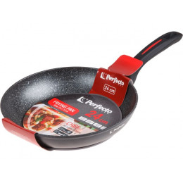 Сковорода ф 24х5.0 см, алюм., антиприг. покр., для индукц. плит, серия CHEF, PERFECTO LINEA