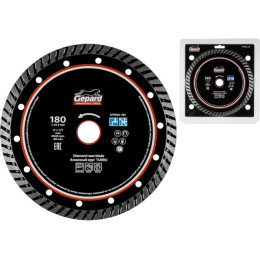 Алмазный круг 180х22 мм универс. Turbo GEPARD