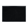 Коврик придверный влаговпитывающий, ребристый, "Trip", 40х60 см, черный, VORTEX