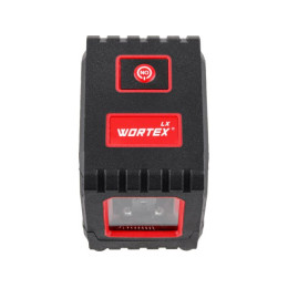 Нивелир лазерный линейный WORTEX LX LL 0210-2 (2х110°, до 15 м, +/- 0.3 мм/м, зеленый)