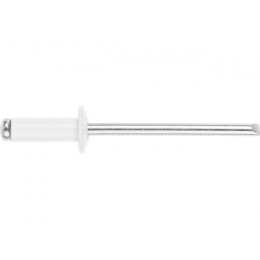 Заклепка вытяжная 3.2х8 мм алюминий/сталь, RAL 9003 (1000 шт в карт. уп.) STARFIX