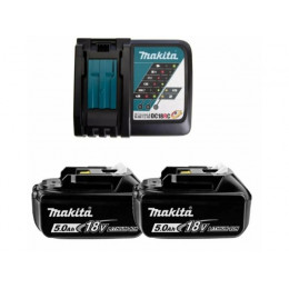 Комплект аккумулятор LXT 18.0 В BL1850B 2 шт. + зарядное устройство DC18RC в кор.
