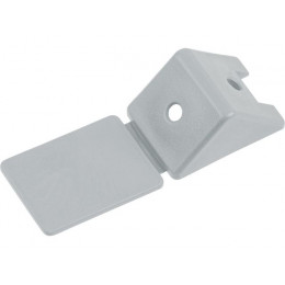 Уголок мебельный пласт. светло-серый (100 шт в пакете) STARFIX