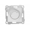 Выключатель поворотный (диммер) (скрытый, без рамки, винт. зажим, 600Вт) белый, RITA, MUTLUSAN
