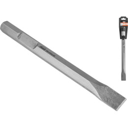 Плоское зубило шестигр. 28мм 400x35мм GEPARD