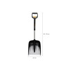 Лопата снеговая автомобильная телескопическая X-series FISKARS