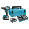 Аккум. ударная дрель-шуруповерт MAKITA XGT  HP002GD201 в кейсе