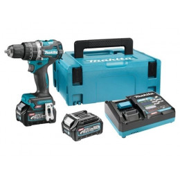 Аккум. ударная дрель-шуруповерт MAKITA XGT  HP002GD201 в кейсе