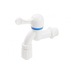 Кран пластиковый водоразборный (для шланга) 1/2" нар., AV Engineering