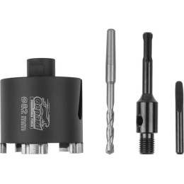 Коронка алмазная d 82мм железобетон GEPARD (GP2079-82)