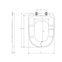 Сиденье для унитаза AV Engineering, COMFORT