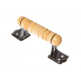 Ручка-скоба 80 мм резная, оксид. STARFIX