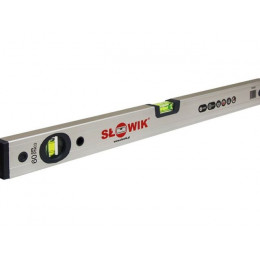 Уровень 2000 мм 2 глаз. брусковый, серебро PN03 SLOWIK (быт.)