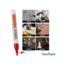 Маркер-краска промышленный красный MUNHWA INDUSTRIAL