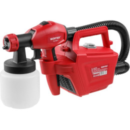 Краскораспылитель электрический WORTEX PS 1165-1 в кор. 650 Вт, 1000 мл/мин, 0.8 л бак
