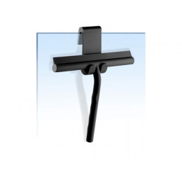 Стеклоочиститель (водосгон) с держателем, черный, PERFECTO LINEA