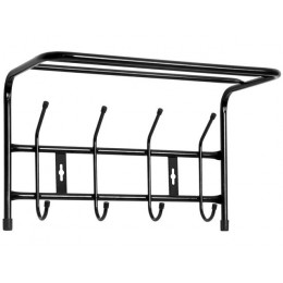 Вешалка настенная металлическая с полкой ВП4, NIKA