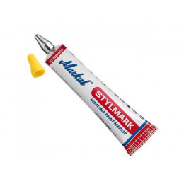 Маркер промышл. перманентный с шариковым наконечником MARKAL STYLMARK ЖЕЛТЫЙ