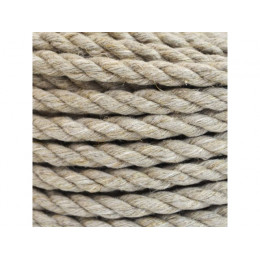 Веревка льняная крученая 6 мм 20 м STARFIX