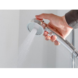 Душевая лейка с кнопкой подачи воды, 3-функц. ECONOCE