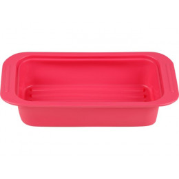 Форма для выпечки, силиконовая, прямоугольная, 25 х 13.5 х 5 см, FRUIT DOVE, PERFECTO LINEA