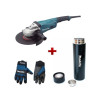 Двуручная углошлифмашина MAKITA GA 9020 в кор. + АКЦИЯ термос и перчатки в подарок