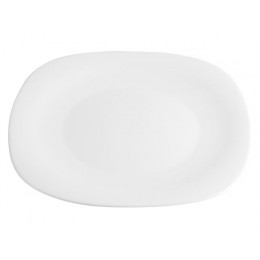 Тарелка обеденная стеклокерамическая, 278 мм, квадратная, серия QUADRO (Квадро), DIVA LA OPALA